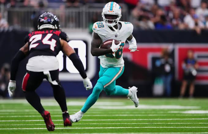 Dolphins Wideout Grant DuBose in Stable Condition After Scary Incident Against Texans