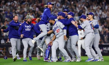 Barking news : the dodgers team announce that  their last tournament and daddy overcome….