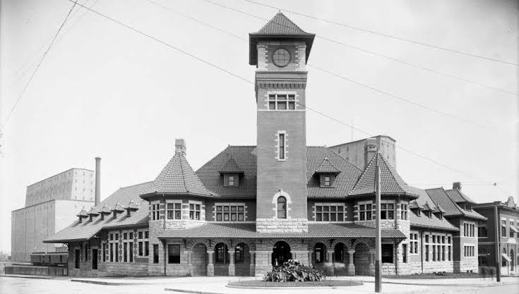 Railway Station Grand Trunk Maine