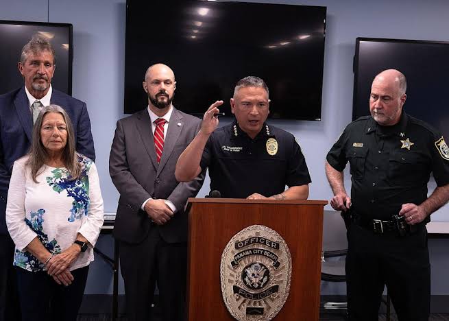 Word gets out fast: The PCB police chief’s remarks over spring break are covered by national and international media.