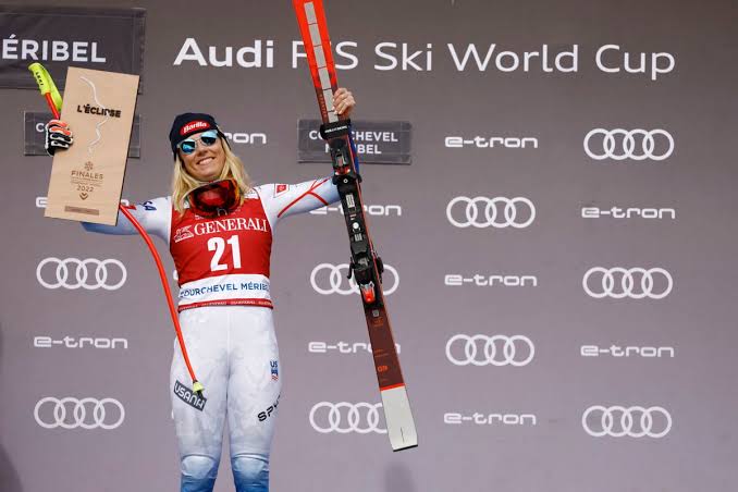 America’s Most Accomplished Skier Cheerfully Acknowledges Defeat to Mikaela Shiffrin in the Eyes of His 6-Year-Old Daughter