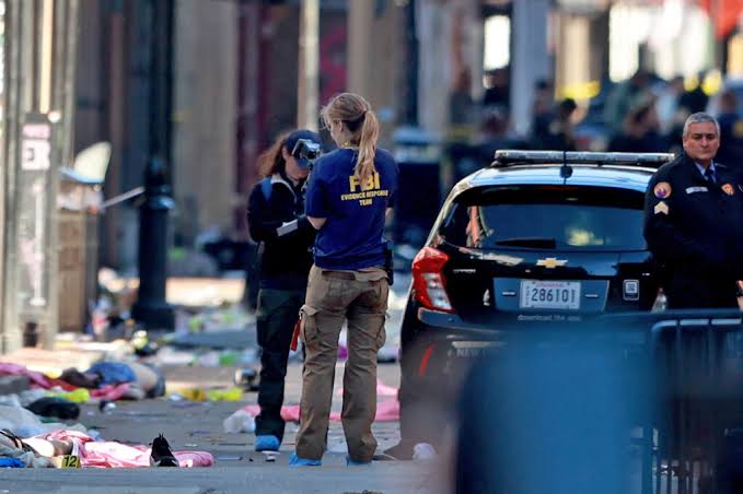 “Very strange similarities,” but no connection between the terror incident in New Orleans and the Las Vegas blast as of yet