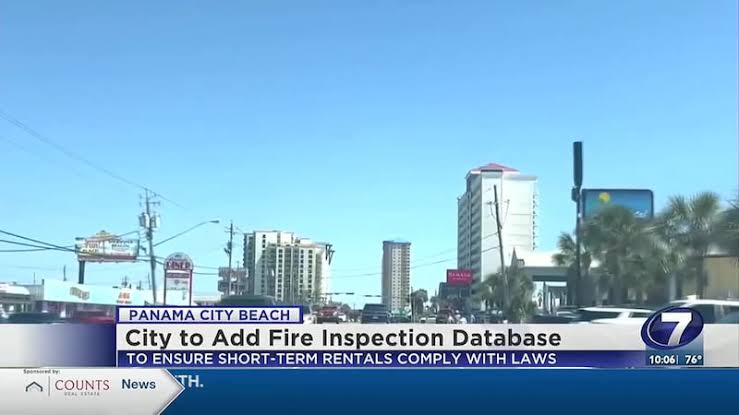 A database of fire inspections for short-term rentals will be added to Panama City Beach.