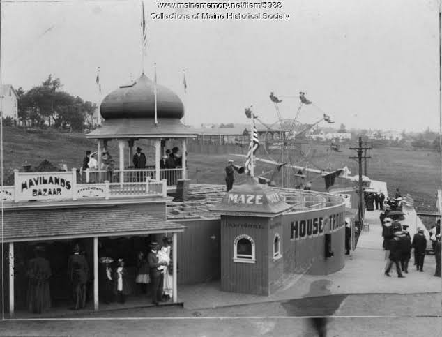 Old Orchard Beach’s Seaside Park, around 1900