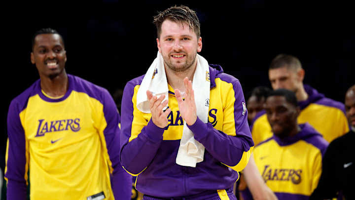 Luka Doncic of the Lakers announces a trade following a disappointing postseason campaign.
