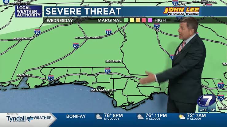 weather forecast panhandle florida panama city beach warm humid storms drier weekend