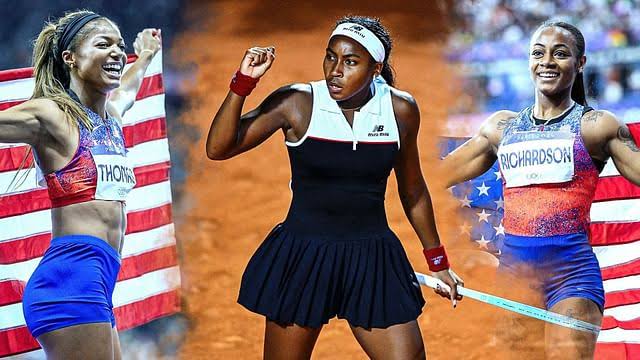 American Track Stars Sha’Carri Richardson and Gabby Thomas Give Accolades Coco Gauff’s valiant victory at the Italian Open