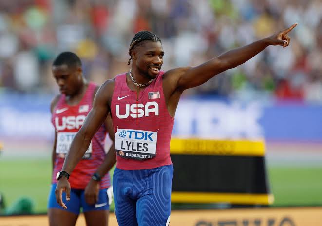 Hours before the big race, the track and field community sends prayers for Noah Lyles following a troubling update.