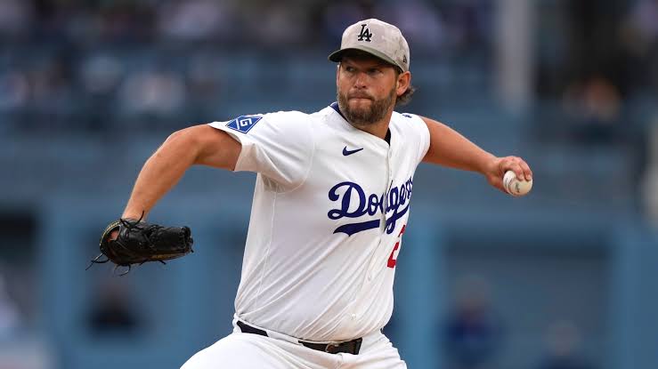 Kershaw leaves the Dodgers’ rusty season debut after four rough innings.