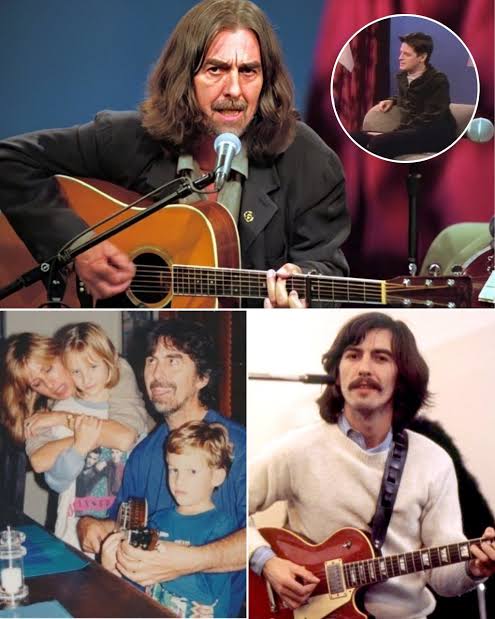 Thanks to those two guys in the crew who yelled out: ‘All Things Must Pass’ when George Harrison couldn’t think of what song to perform.” A random moment, yet it became the final farewell from a legendary artist. No bright stage lights, no loud applause. Just George Harrison, sitting quietly with his acoustic guitar in a small studio in New York on July 24, 1997. He was struggling to find a song, not knowing that this moment would be his last public performance. Then, a voice from behind called out: All Things Must Pass. George turned, smiled gently, and began to sing. No more words were needed — the song, with all its emotions, became the final legacy he left for the world. In that quiet moment, no one knew that this was his final goodbye, the beautiful closing of a musical journey. And generations who loved The Beatles still carry that image in their hearts — that moment, full of emotion, love, and the lasting legacy of a legend. Don’t miss the heart-wrenching final performance ….