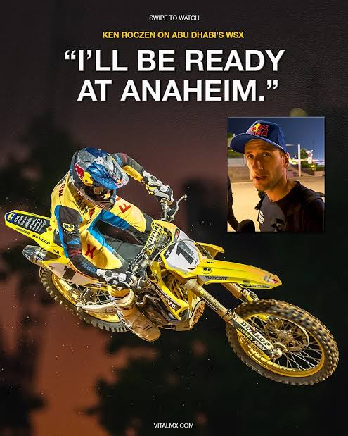 New Era: Netflix Unveiled Highly Anticipated Documentary on Motocross Star Ken Roczen titled ” THE UNDERDOG “. To be released on 25th…..