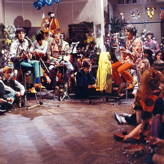 On This Day June 25th 1967. 400 million people watched the first live global satellite telecast.Our World was broadcast to 26 countries and five continents from EMI Studios Abbey Road . The show closed with The Beatles debuting a new written sound All You Need Is Love. Photo by David Magnus….