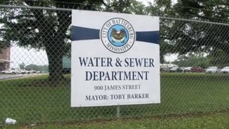 The new water billing office in Panama City Beach is prepared for business.  Cutting the ribbon