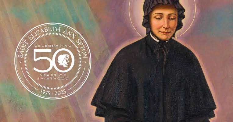 To commemorate the United States’ first canonized saint, pilgrims walk